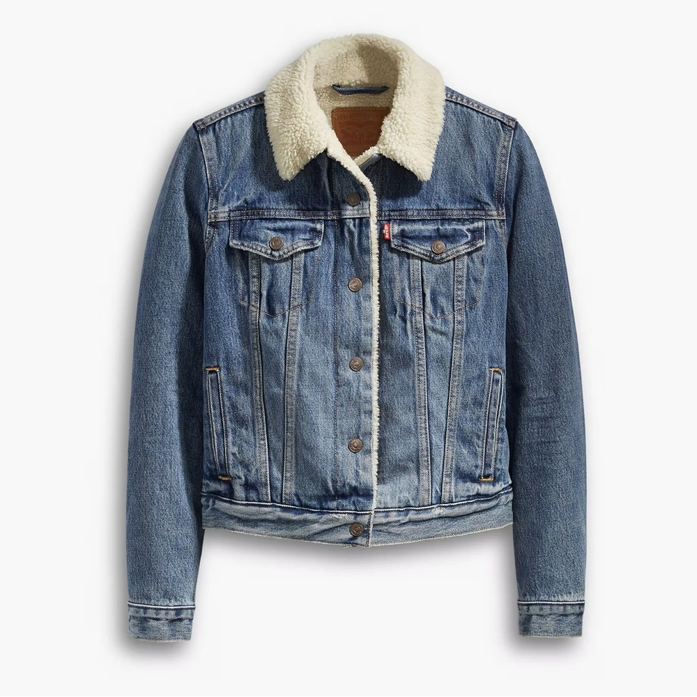 ORIGINAL SHERPA TRUCKER JACKET NWOT